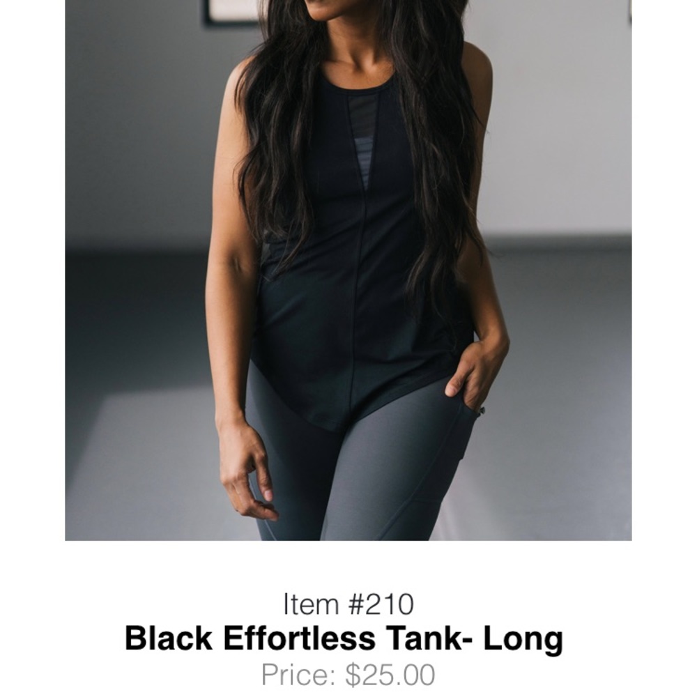 COPY - Brand new black effortless tank—Zyia